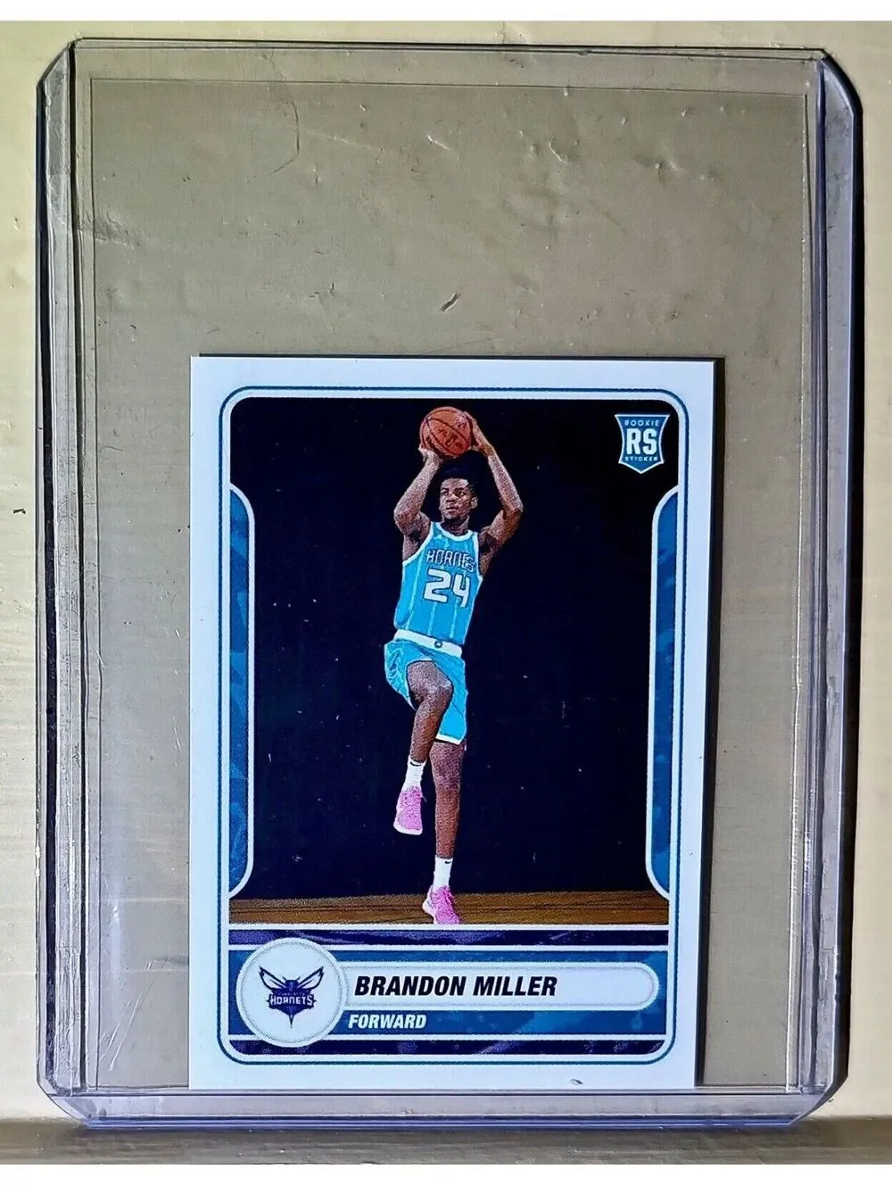 2023-24 Brandon Miller Panini NBA Basketball #143 Sticker Charlotte Hornets